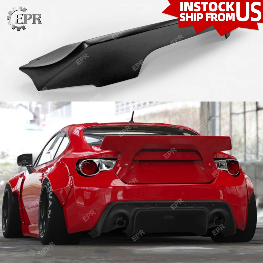 

FRP Wing Lip For BRZ FT86 GT86 FRS RB Style Ver 3 Glass Fiber Rear Spoiler Body Kit Tuning For FT86 BR-Z Racing Part