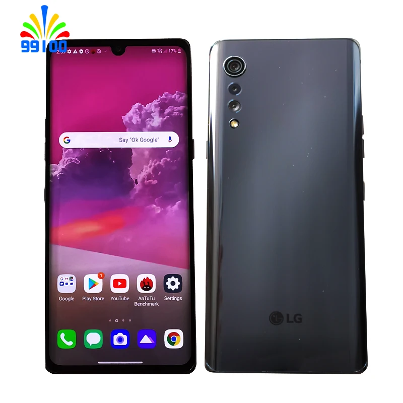 Single Sim Unlocked Original Cellphone LG Velvet G9 6/8GB+128GB Qualcomm/MTK 6.8Inch In-Screen-Fingerprint