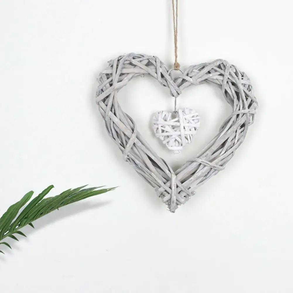 Convenient Heart Ornament Lightweight Window Hanging Pendant Creative Ornamental Decorative Heart Shape Chic Pendant 4
