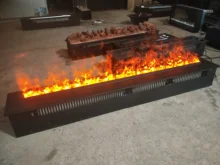 Доставка до двери цена по прейскуранту завода 3D водяной пар электрический камин с тремя цветами изменение Доставка до двери цена по прейскуранту завода 3D водяной пар электрический камин с тремя цветами изменение