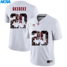 Новое поступление высокое качество майки Bobby Okereke#20 колледж футболка ограниченной серии Майки S-XXXL
