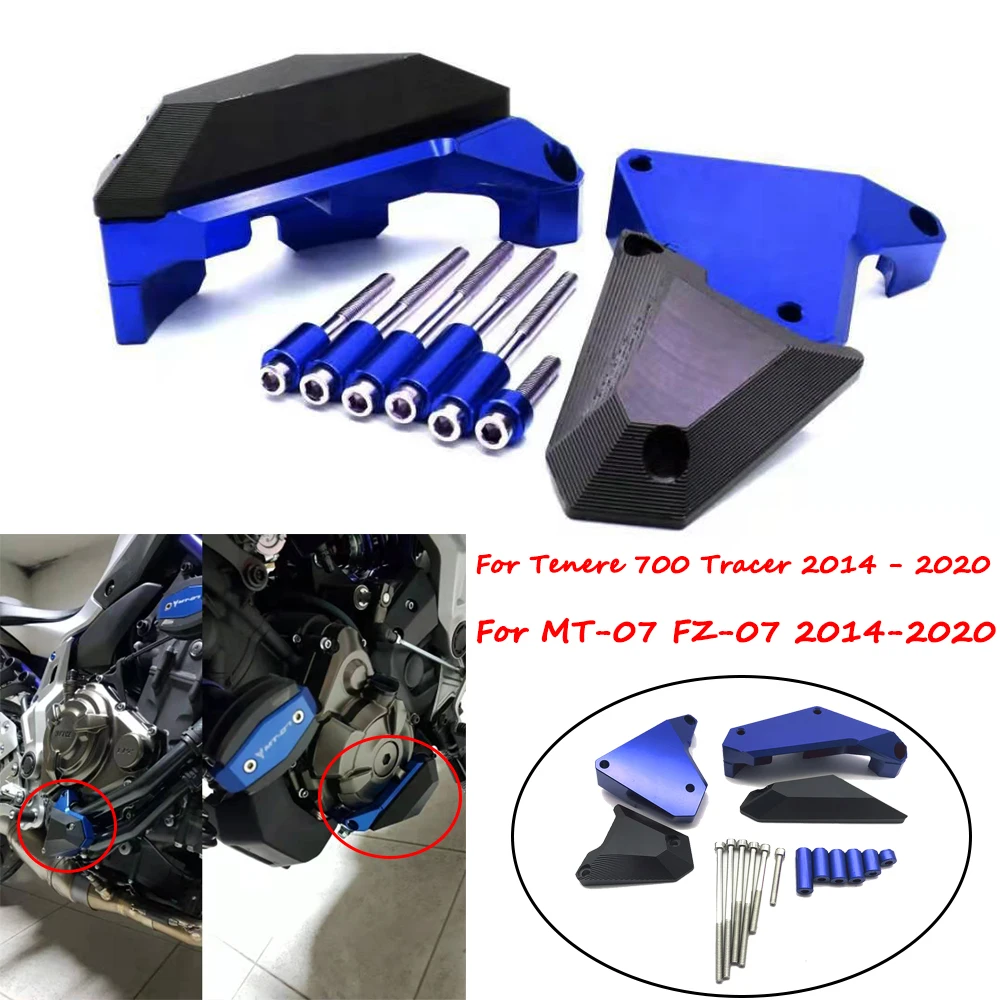 Motor CNC Engine Crash Guard Stator Cover Frame Slider Falling