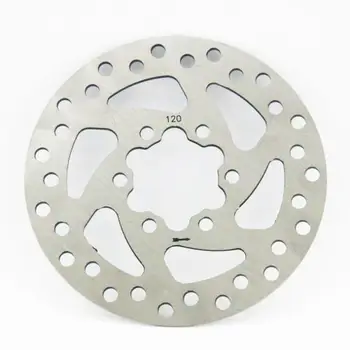 

120mm Round Brake Disc Bicycle Scooter Disc Brake Disc Brake Rotor Counter Hole 44Mm Disc Stainless Steel