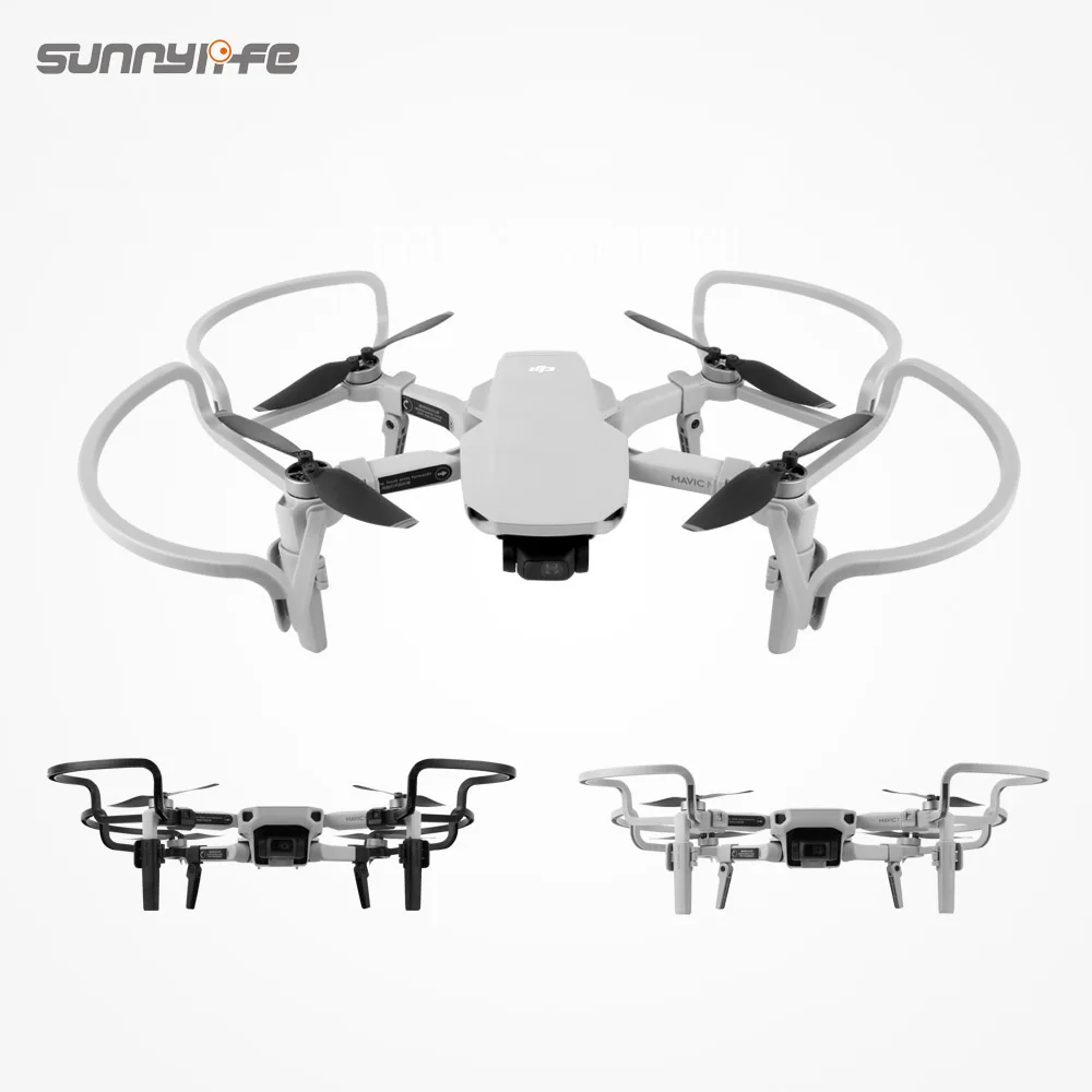 Buy MZK Propeller Guards with Landing Gears Propellers Shielding Rings Protectors for Mavic Mini 