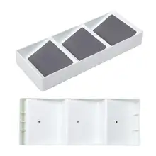 Многоцелевой ящик для хранения лекарств бутылки приправа Органайзер 3 отсека ящик