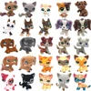 LPS chat Rare animalerie jouets Stands cheveux courts chaton chien teckel Collie épagneul grand danois ancien Original Collection Figure ► Photo 1/5