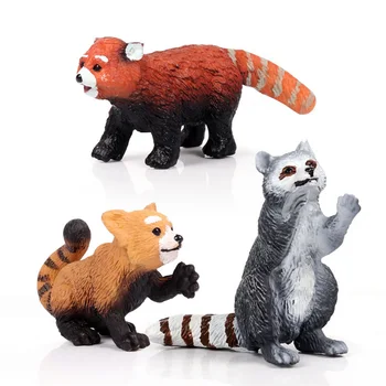 

Solid Raccoon Animals Model Action Figure Simulation Wild Animal Action Figures Collection PVC Lovely Toy Kids Gift