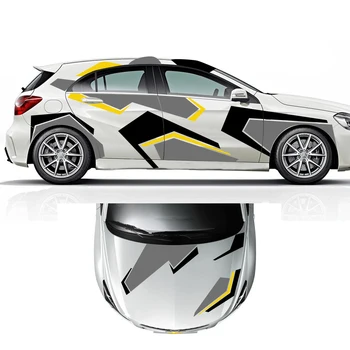 

Car Side Stickers Engine DIY Vinyl Film Decals for Tesla Model 3 S X P100D Auto Whole Body Decoration Stickers Auto Accessories