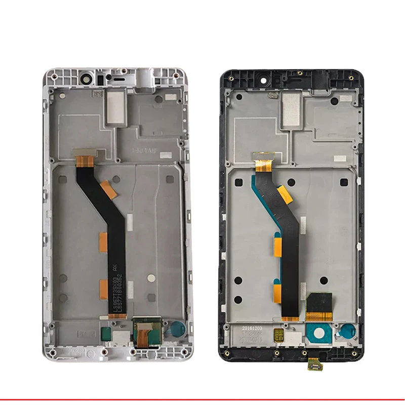 Для 5," Pantalla xiaomi mi 5S plus ЖК-рамка дисплей в мобильном телефоне lcd s кодирующий преобразователь сенсорного экрана в сборе части lcd