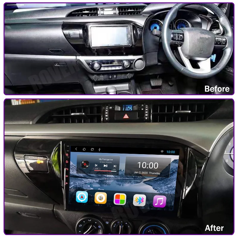Hilux 2016 right dashboard