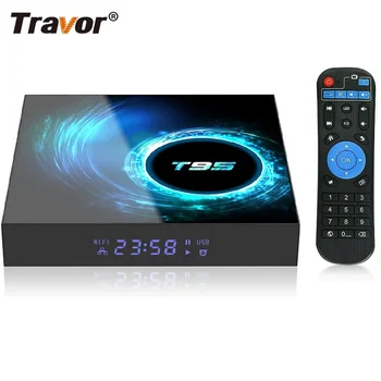 

T95 Android 10.0 TV Box 4GB+16/32/64GB Quad Core smart tv box HD 6K HDMI WIFI set-top box media Player