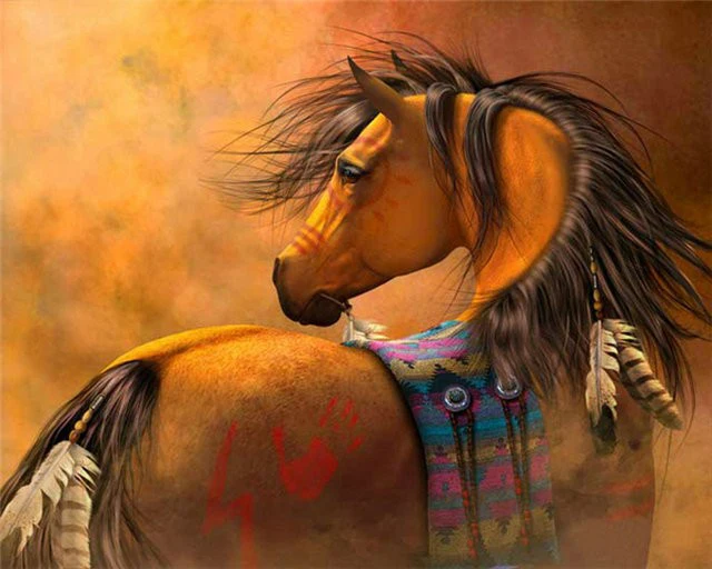 

Horse style Embroidery Counted Cross Stitch Kits Needlework - Crafts 14 ct DMC Color DIY Arts Handmade Decor R4425