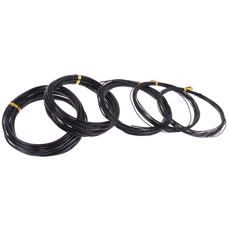 Bonsai Wires Anodized Aluminum Bonsai Training Wire With 5 Sizes 1.0 Mm 1.5 Mm 2.0 Mm 2.5mm .3mm Total 5m bonsai wire