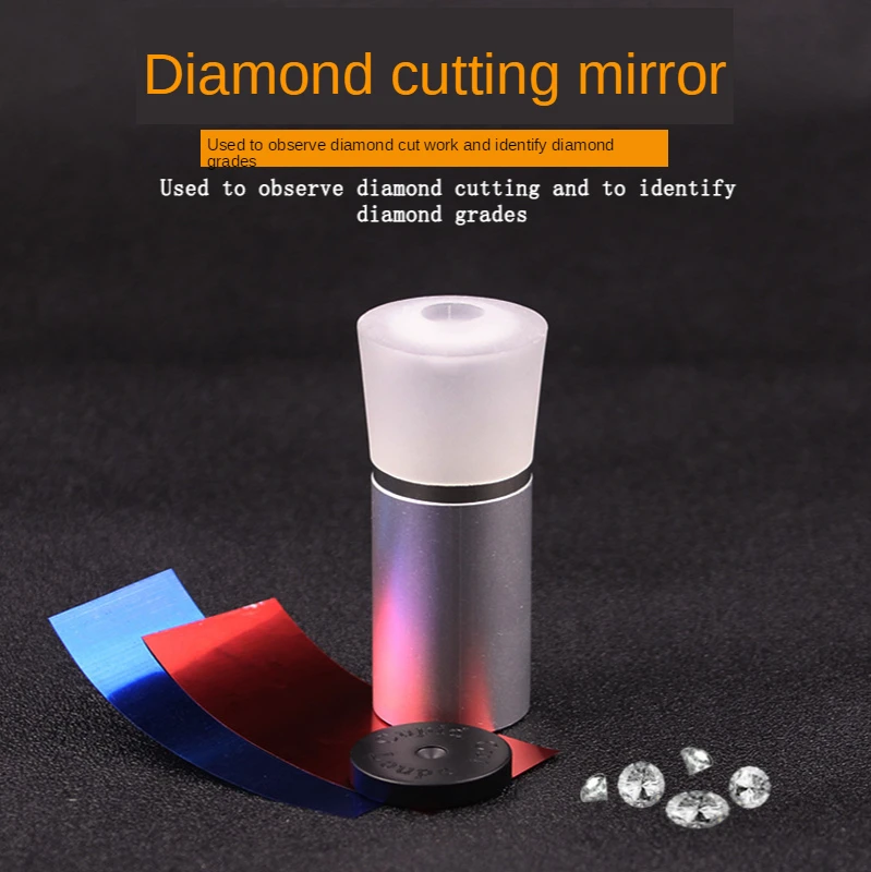 Metal Cutting Mirror Magnifying Glass Jewelry Diamond Identification Tool 10X Magnifying Glass Diamond Diamond Ring Observer