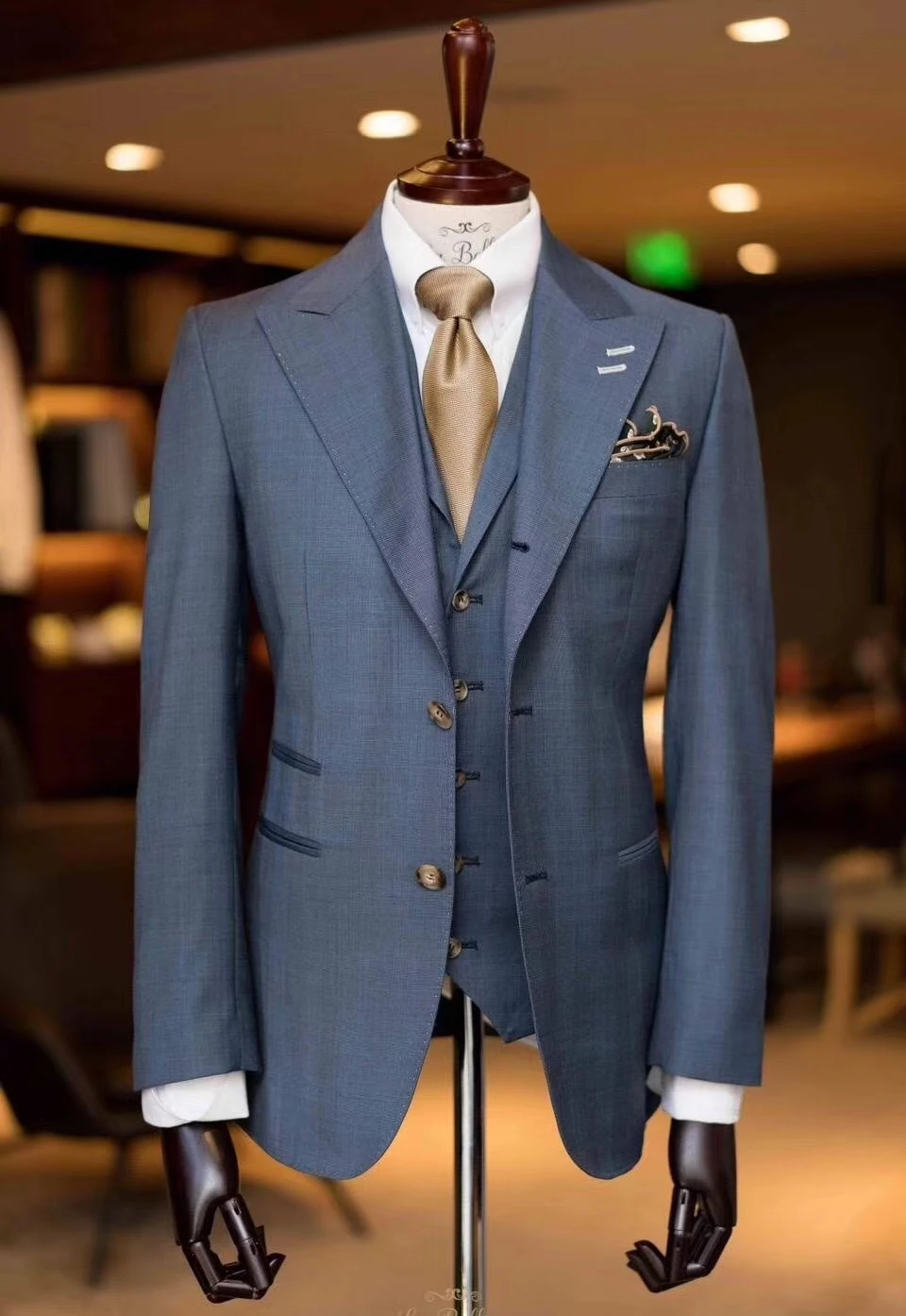Latest Coat Pant Design Costume Homme Blazer Tailor Wedding Suit ...