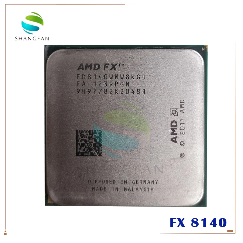 Восьмиядерный процессор AMD FX-Series FX-8140 8140 ГГц fd8140 FD8140WMW8KGU разъем AM3 бесплатная