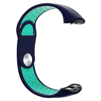 

For Samsung Galaxy Fit Sm-R370 Smartwatch Replacement Strap Official Pattern Black Buckle Sports Replacement Wristband