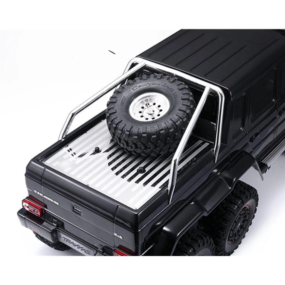 Отделка багажника Нескользящая пластина и шины кронштейн для 1/10 TRAXXAS TRX6 G63 RC Гусеничный автомобиль запчасти Модификация аксессуары