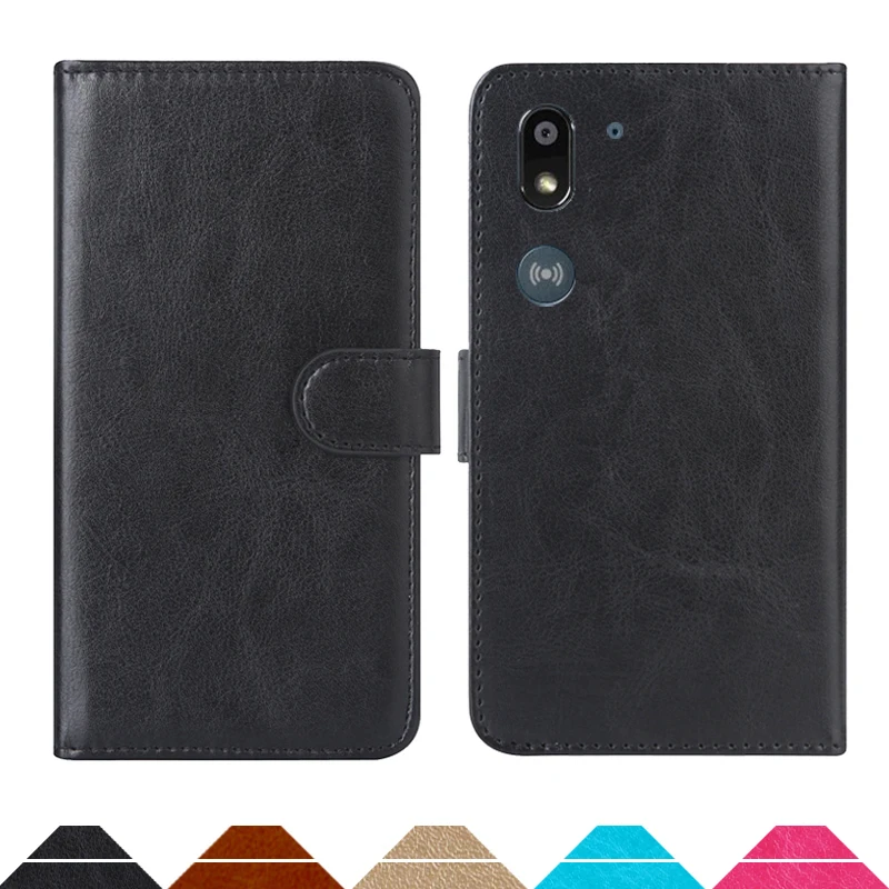 Luxury Wallet Case For Doro 8050 PU Leather Retro Flip Cover Magnetic Fashion Cases Strap | Мобильные телефоны и