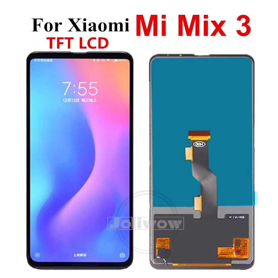TFT ЖК-дисплей протестированный для Xiaomi Mi Mix3 MiMix 3 сенсорная панель дигитайзер в