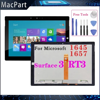 

Original Tested LCD Screen Replacment 10.8" LCD Display Touch Screen Assembly For Microsoft Surface 3 RT3 1645 1657