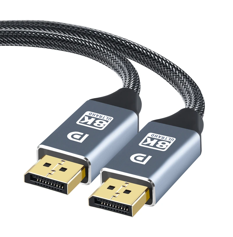 Фото Кабель Displayport 8K DP 1 4 адаптер для Xiaomi TV Box PS4 PS5 Аудио Видео ПК проектор ноутбука м 2 3 5 Кабель Displayport 8K DP 1 4 адаптер для Xiaomi TV Box PS4 PS5 Аудио Видео ПК проектор ноутбука м 2 3 5