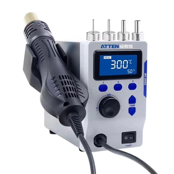 Online ATTEN WX-2008D BGA Rework Welding Soldering Station Intelligent Detection Hot Heat Air Gun Soldering Iron Repair