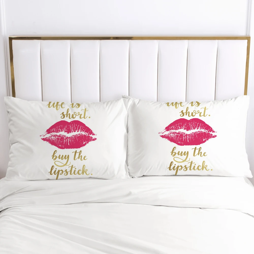 Pillowcase Bedding 2pcs Pillow Cases For Bedroom,home Decoration