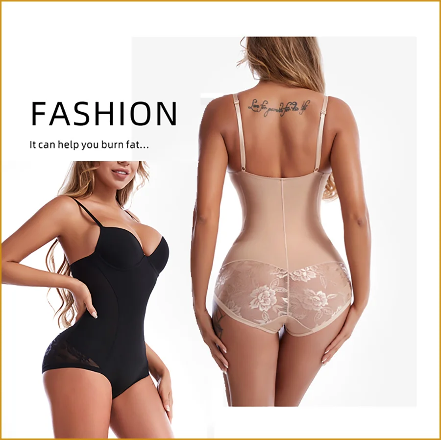 Body sculpting one-piece abdomen underwear postpartum corset and waist body restraint hip lifting trousers chest gather underwea spanx underwear