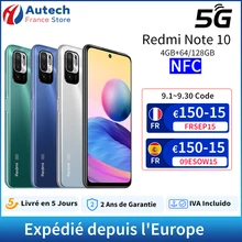 Xiaomi Redmi Note 10 5G NFC Global Version Smartphone Dimensity 700 90Hz Display 5000mAh 48MP Camera