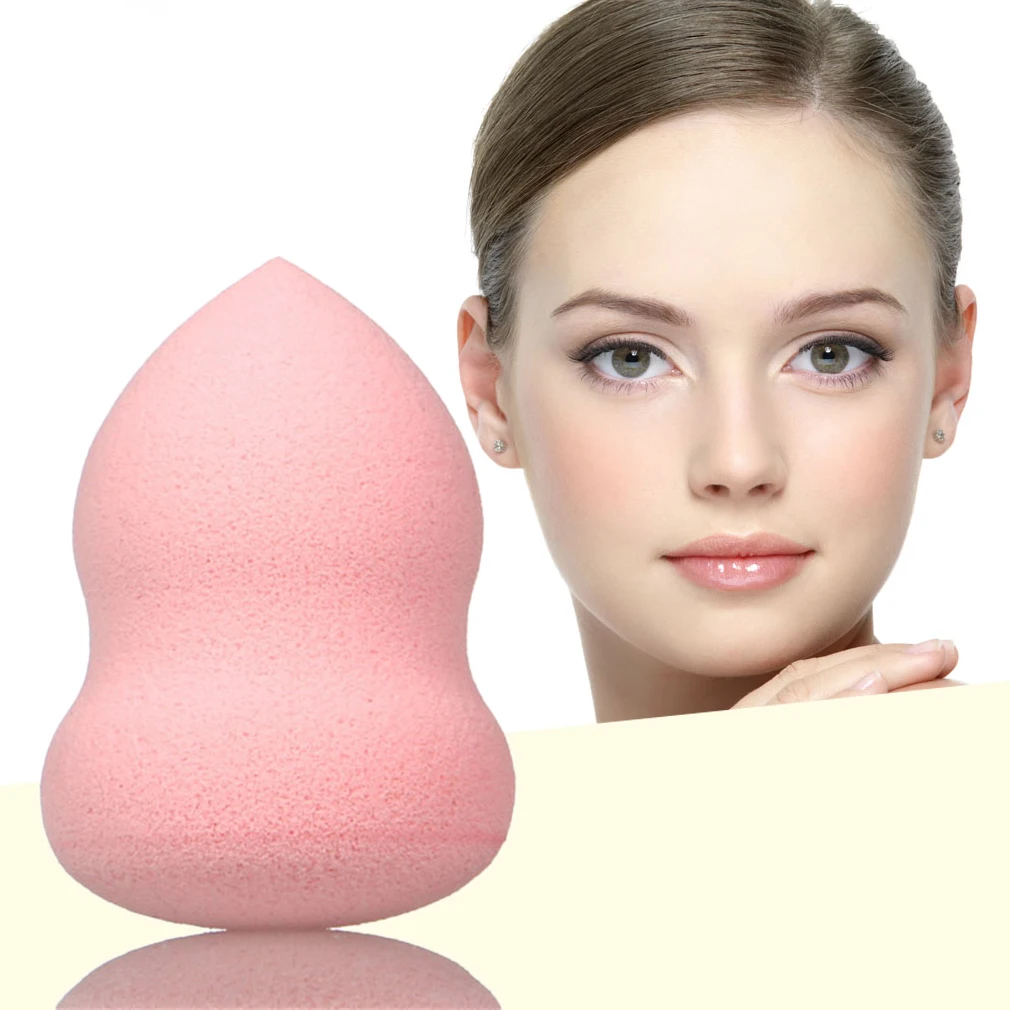 Pink Make Up Puff Beauty MakeUp Foundation Sponge Blending Shaped Drop Shipping Wholesale