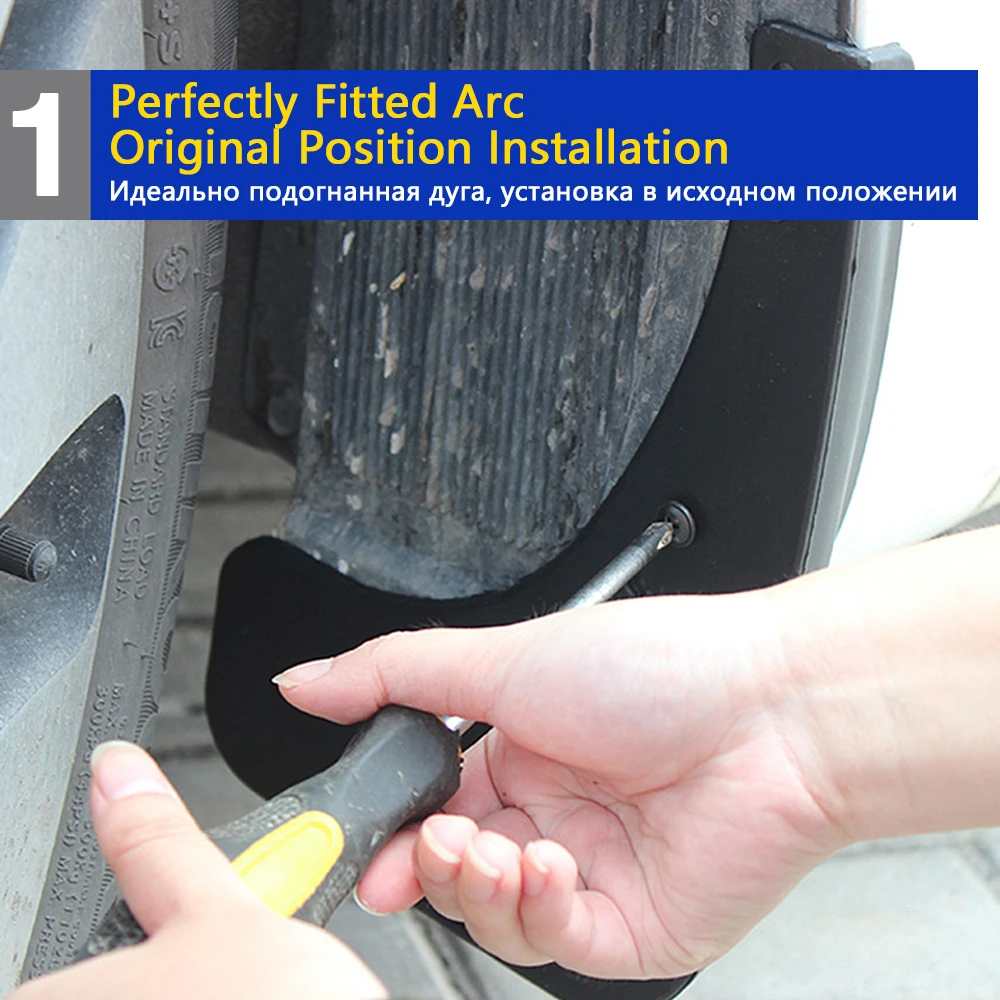 Hyundai accent splash guards best sale