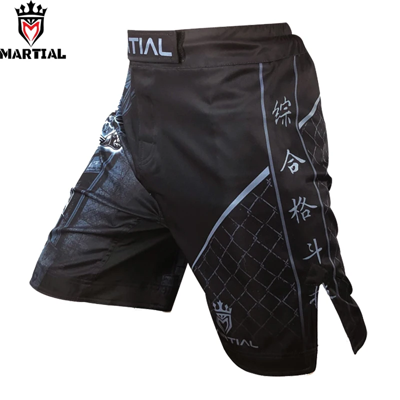 2020 новый дизайн борьба с деревней шорты для боевых искусств BJJ|thai trunks|mma shortsshort de boxe