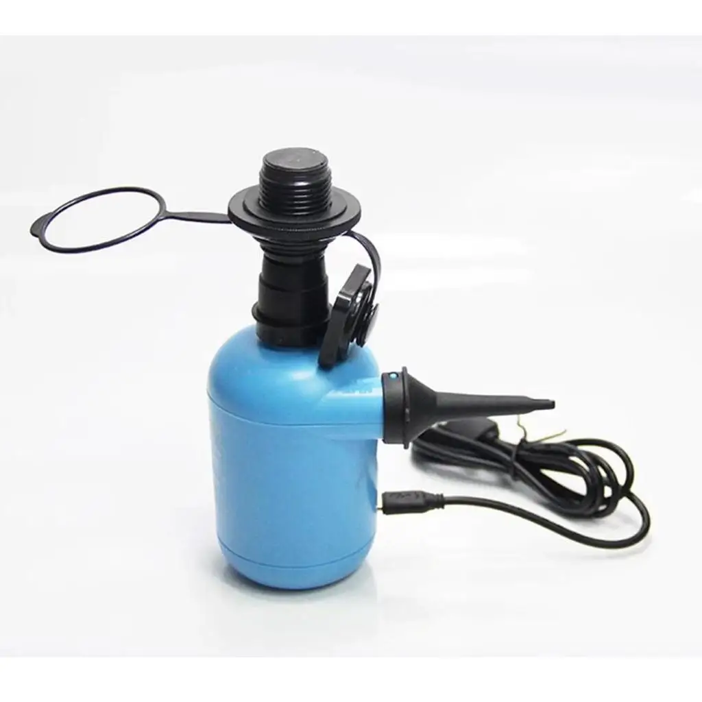 Mini Electric Air Pump Portable Inflator Deflator for Inflatable Sofa Couch Pool Float Garden Swimming Pool Paddling Pool