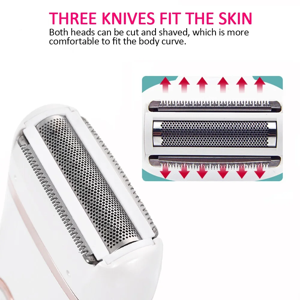 Electric Shaver Waterproof Razor Multi Part Trim Smooth And Painless Lady Depilation Trimmer Depilatory Fine Washing Instrument Epilators Aliexpress