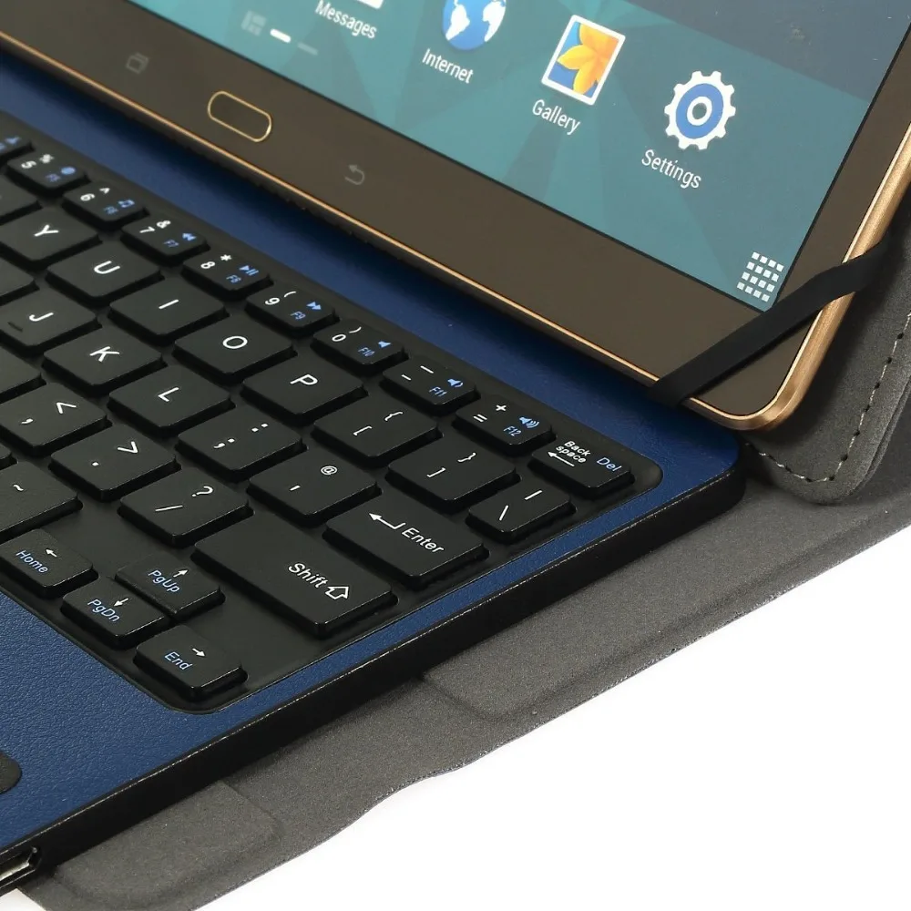 Чехол для samsung Galaxy Tab 4 10,1/Tab S 10,5/Note 10,1 Tab A с Bluetooth сенсорной панелью, чехол-клавиатура для планшетов на Android AZERTY QWERTY
