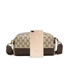 2021 New Fashion  Printed Leather Crossbody Shoulder Bag Luxury Messenger Casual Business Small Handbag Purse Clutch