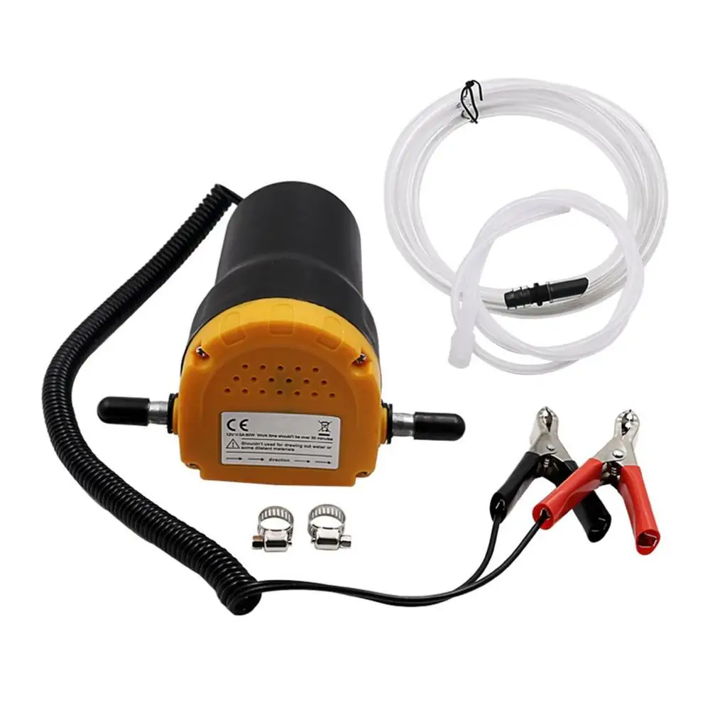 12 V/24 V топлива моторное масло экстрактор для дизеля Электрический самовсасывающий передачи насос для замены Scavenge всасывания для автомобиля - Цвет: 12V