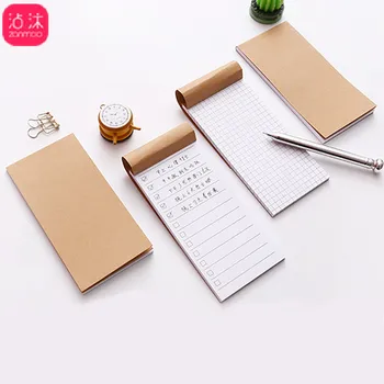 

1pcs Pocket Kraft Paper Memo Pad Scrapbooking Memo Notes To Do List