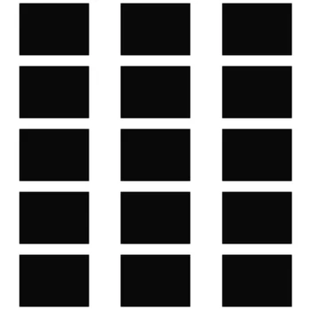 

15 Sheets DIY Heat Transfer Vinyl Hats Textiles Practical HTV Clothing For T-shirt Home PU Printing Iron On Cutting Machines