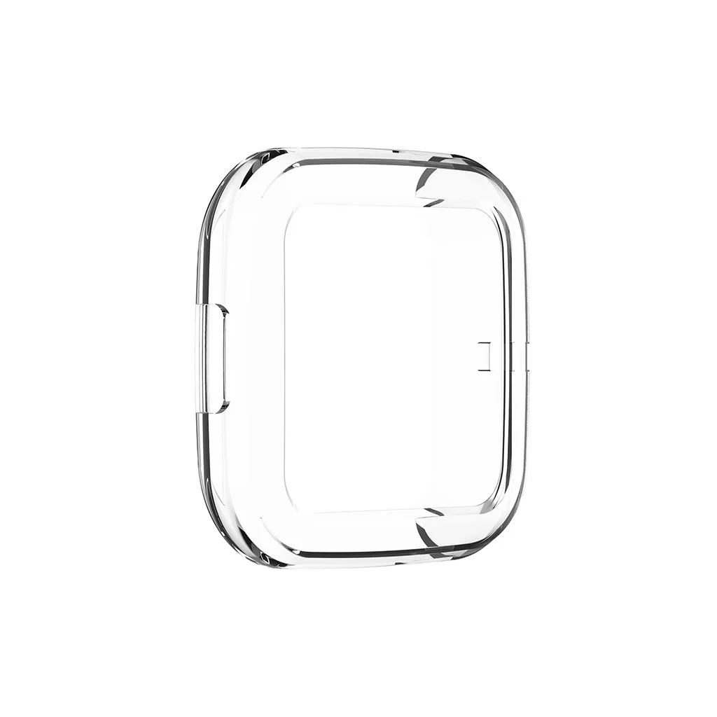 Тонкий защитный экран Чехол PC Рамка защитная оболочка для Fitbit Versa 2 часы с экранным протектором чехол Чехол для часов