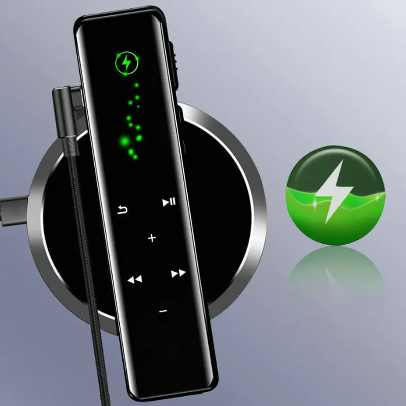 Цифровой активированный диктофон Hotkey Звук Аудио запись двойные микрофоны шумоподавление замок сенсорный 3D Edge экран