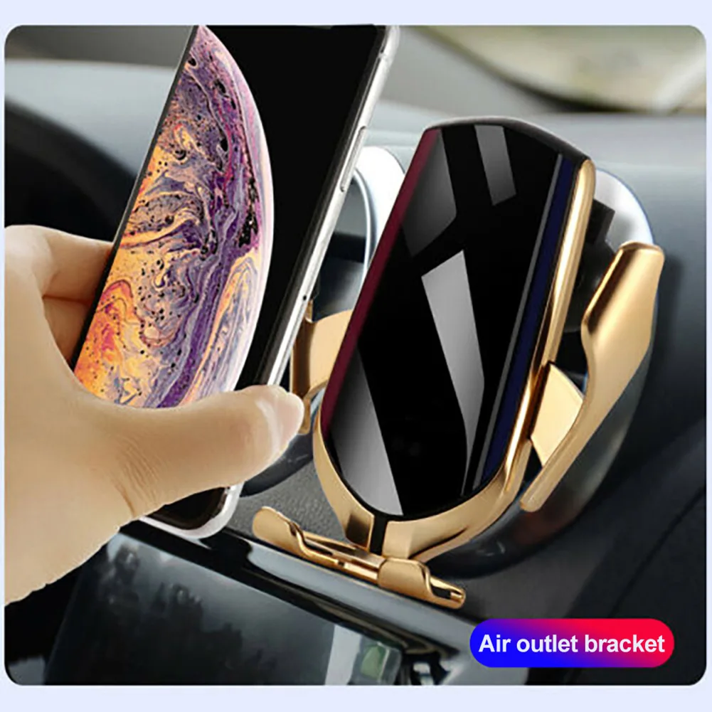 

Car Wireless Charger Suction Cup Bracket Intelligent Induction Car Bracket for 4 Inch to 6.5 Inch Screen Model MYDING