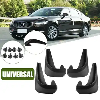 

4pcs Universal Car SUV Mud Flaps Front Rear Mudguards Splash Guards Fender Accessories For Van Pickup