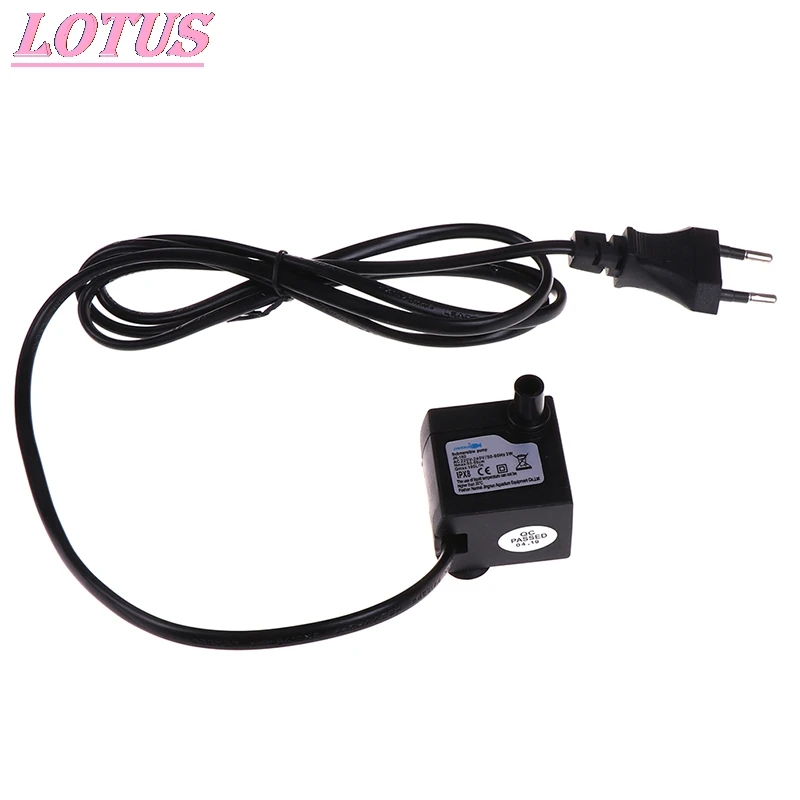 Миниатюрный погружной пластиковый водяной насос 220 В переменного тока |