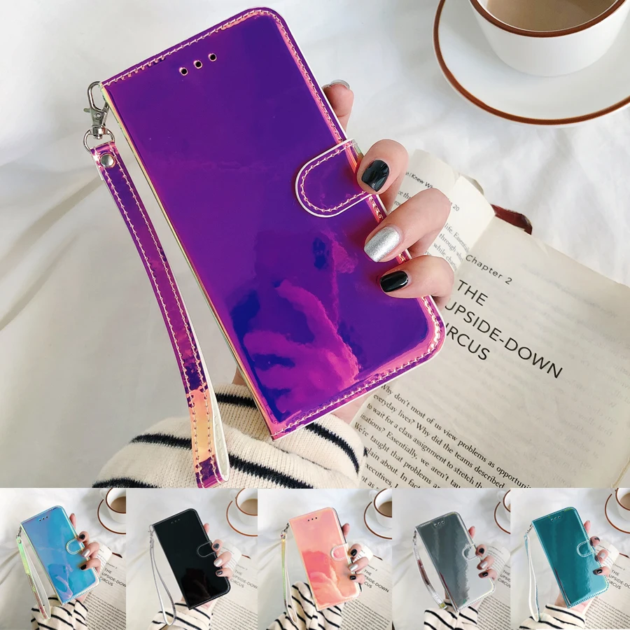 Кожаный чехол для Huawei Y5P Y6P HuaweiY5P HuaweiY6P Магнитный флип-чехол бумажник чехлы