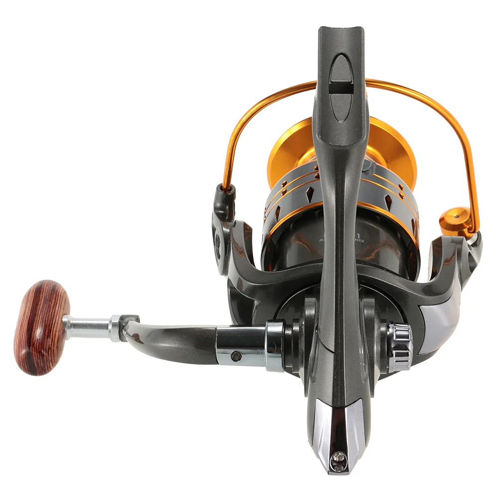

Spinning Reel 1000-6000 Series High Speed Fishing Reels Spinning Wheel Left/Right Interchangeable Handle 12+1 BB 5.2:1