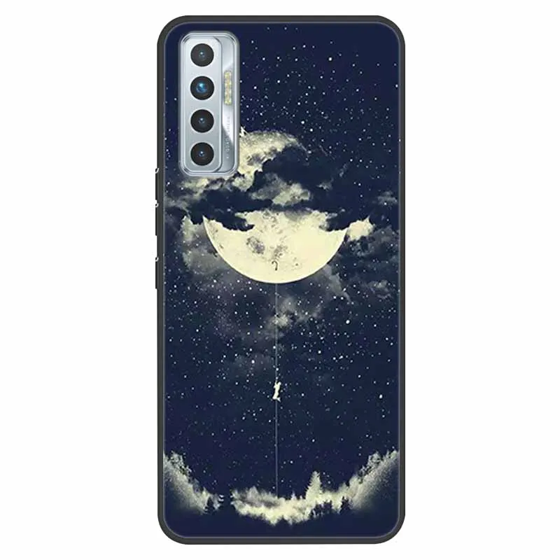 Cute Cartoon Shockproof Soft Silicone TPU Back Cover