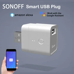 1-30pcs SONOFF Micro 5V Wifi USB Smart Adaptor for eWelink Remote control Automation Compatible with Alexa Google Home Assistant 1-30pcs SONOFF Micro 5V Wifi USB Smart Adaptor for eWelink Remote control Automation Compatible with Alexa Google Home Assistant