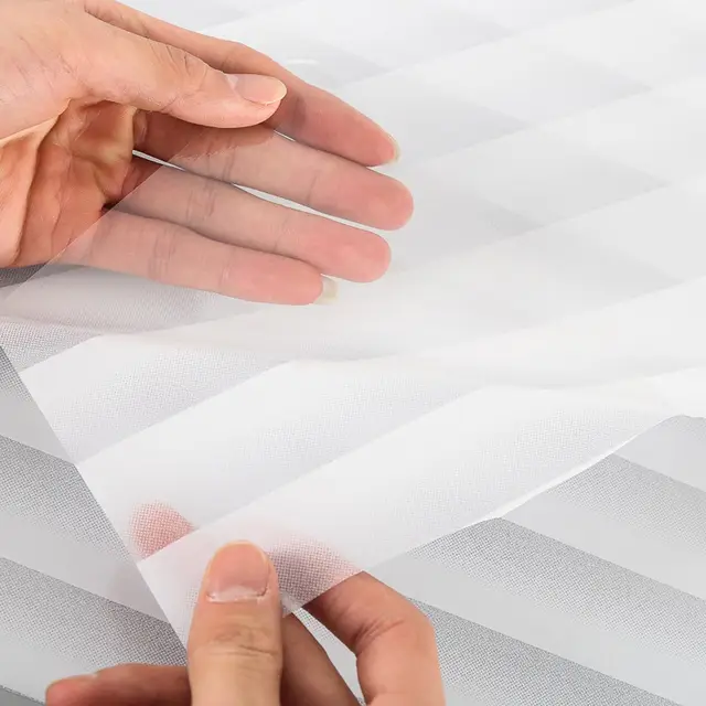 3D Csíkos Minta Fagyos Nincs Ragasztó Statikus Adatvédelmi Ablak Fólia Otthoni Dekoratív Matt Film Az Ablakok Fürdőszobájához - Image 2